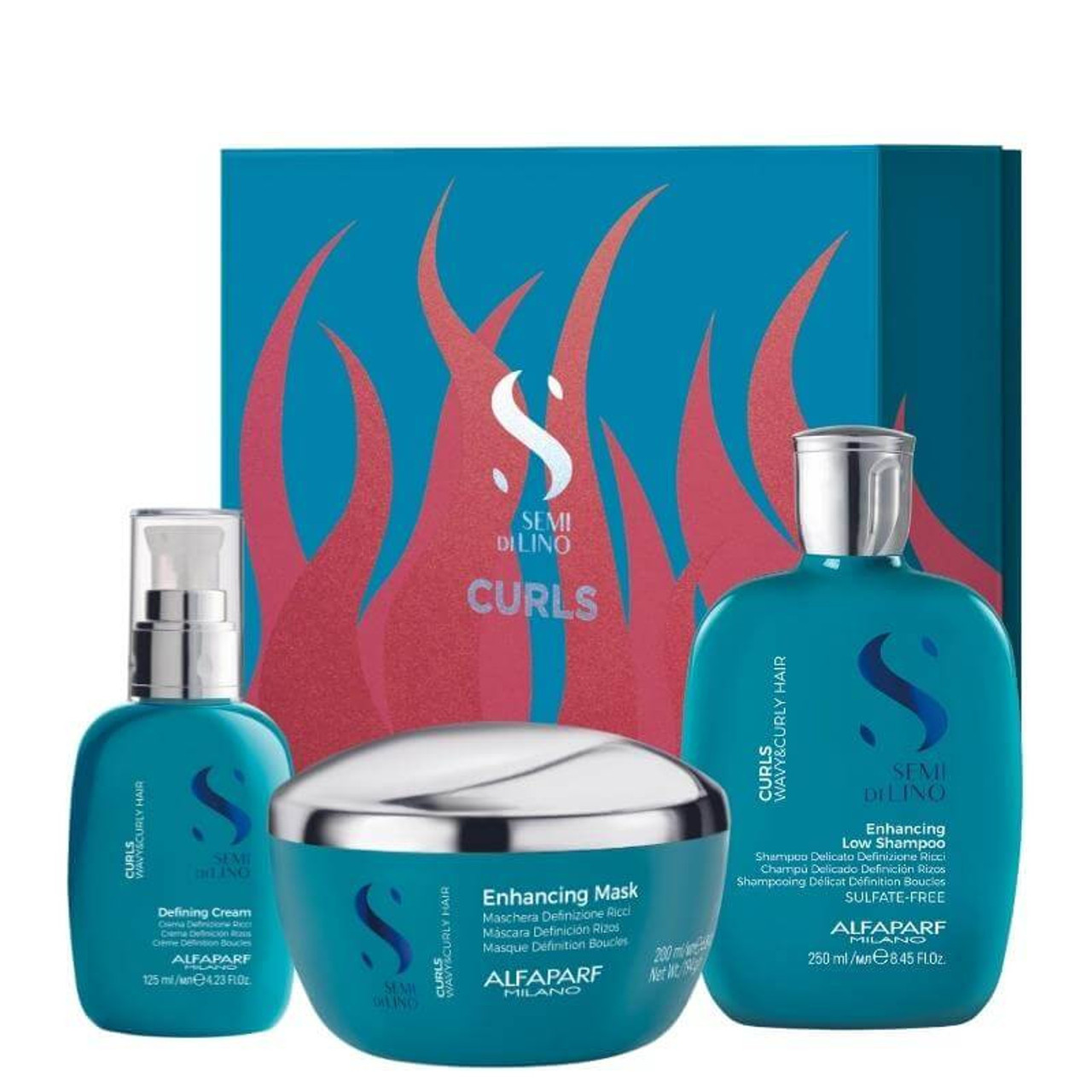 KIT CURL SEMI DI LINO